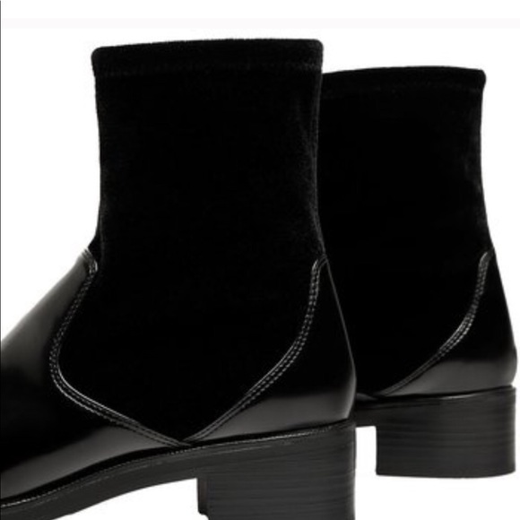 Zara ankle velvet boots - Picture 6 of 7